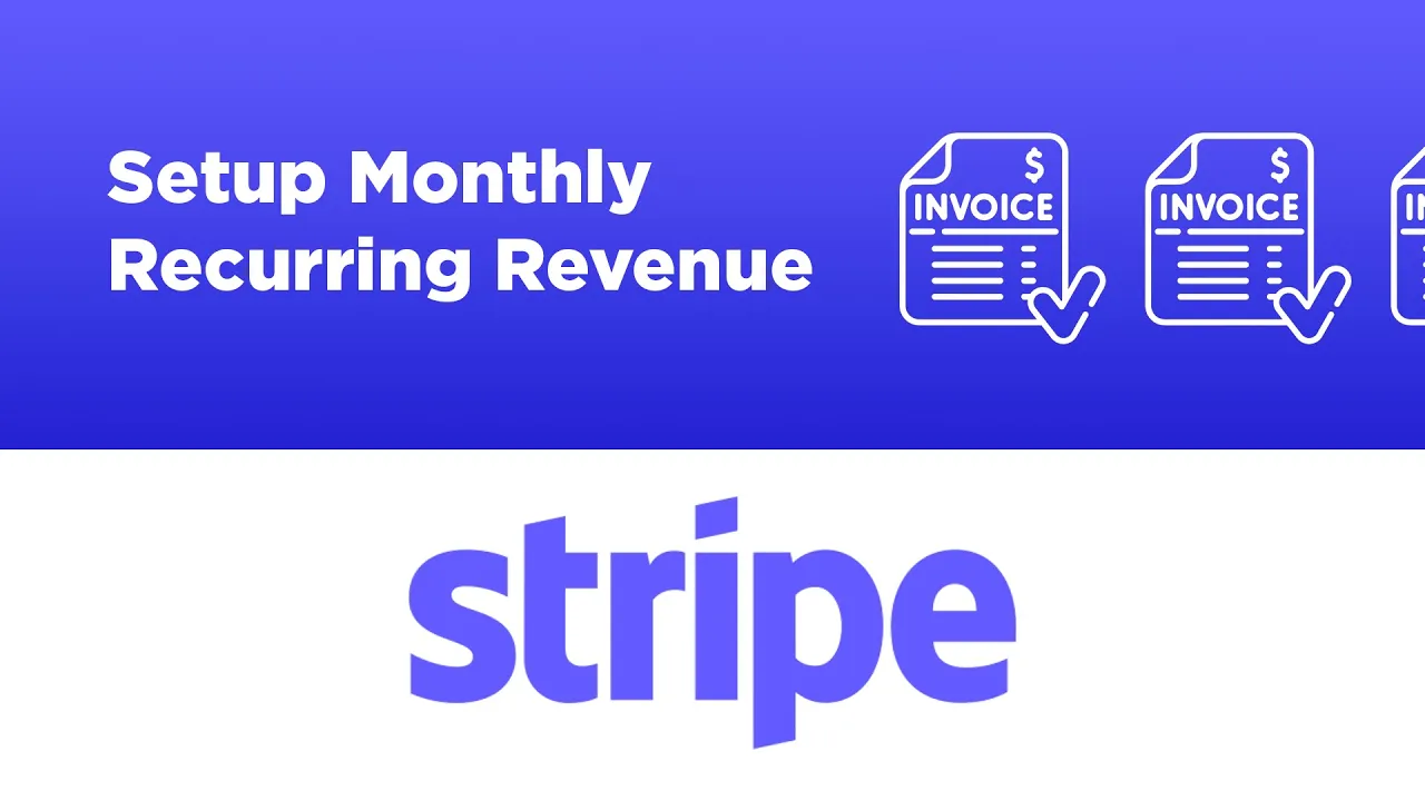 Setup Monthly Recurring Revenue (subscriptions) using Stripe