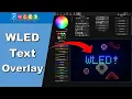 WLED Text With Background Overlay Tutorial