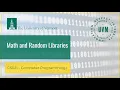 6 2 Python Libraries - Math and Random