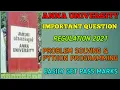 GE3151 PROBLEM SOLVING PYTHON PROGRAMMING R21 ANNA UNIVERSITY IMPORTANT QUESTION