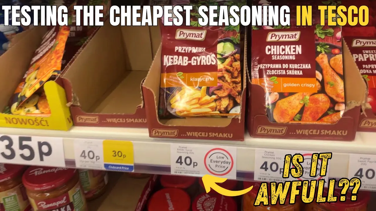 Can 40p Tesco Seasoning Make Great BBQ?