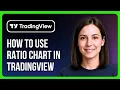 How To Use Ratio Chart In Tradingview
