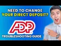 How to Change Direct Deposit on ADP 2025 Method