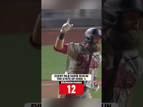 Every MLB Home Run in the State of Iowa ⚾️🌽 #MLB