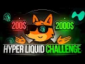 Apex Liquid Bot 200 to 2 000 Copy Trading Challenge - Hyper Liquid