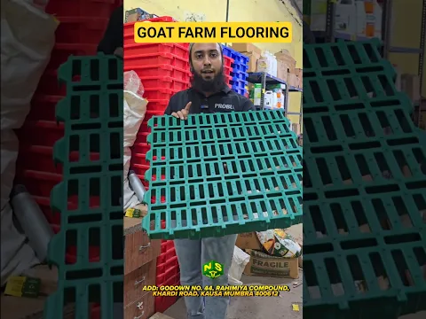 Goat Sheep Farm Slatted Flooring Pallets 🇮🇳🐐🐑 N S AGRO FEEDS
