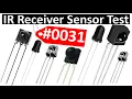 #0031 Testen van elektronische componenten: IR-ontvangersensor testen met multimeter - Infrarood RX