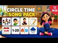 Kindergarten Circle Time Hello Song Days of the Week Weather Song 5 More