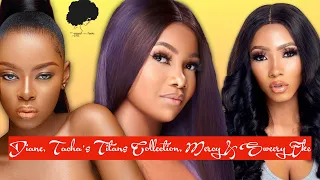 tacha titans collections review dianerusset u0026 nike emr mercy eke u0026 sweery eke drama