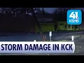Storm Damage Leaves Trees Power Lines Down in KCK