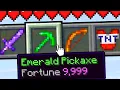 Minecraft but Every Block is an Item