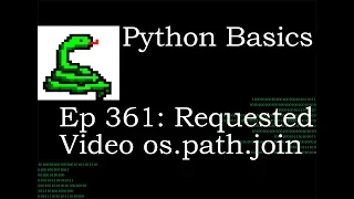 Python Basics Requested Os Path Join
