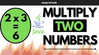 Java program to multiply two numbers With user input