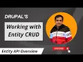 Working with Entity CRUD Entity API View Update and Delete operation Custom Entity