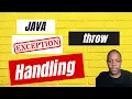 Exception handling Part 1