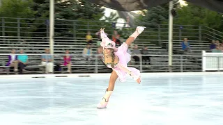 Addi Miller skates to "Call A Cowboy" by Lainey Wilson at the 2026 ProSkaters Sun Valley Live Open