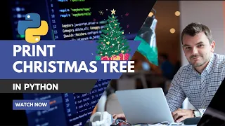 How to print Christmas Tree in Python Python Tutorial for Beginners