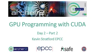 ARCHER2 GPU Programming with CUDA - Part 2b