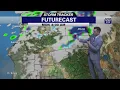 Storm Tracker Forecast Cooler with limited showers Monday major warming mid week