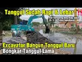 Tanggul Baru Rapi \u0026 Lebar ‼️ Excavator Bongkar Tanggul Lama \u0026 Keruk Lumpur Kali #dedimulyadi #kdm