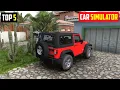 Top 5 car driving games for android Best car driving games android 2022