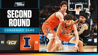 Illinois vs VCU - Second round NCAA tournament extended highlights