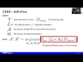 Automated Machine Learning Combined Algorithm Selection and Hyperparameter Optimization CASH