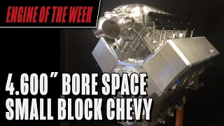 4 600 Bore Space Billet Small Block Chevy Engine