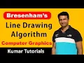 Bresenham s Line Drawing Algorithm Computer Graphics Kumar Tutorials