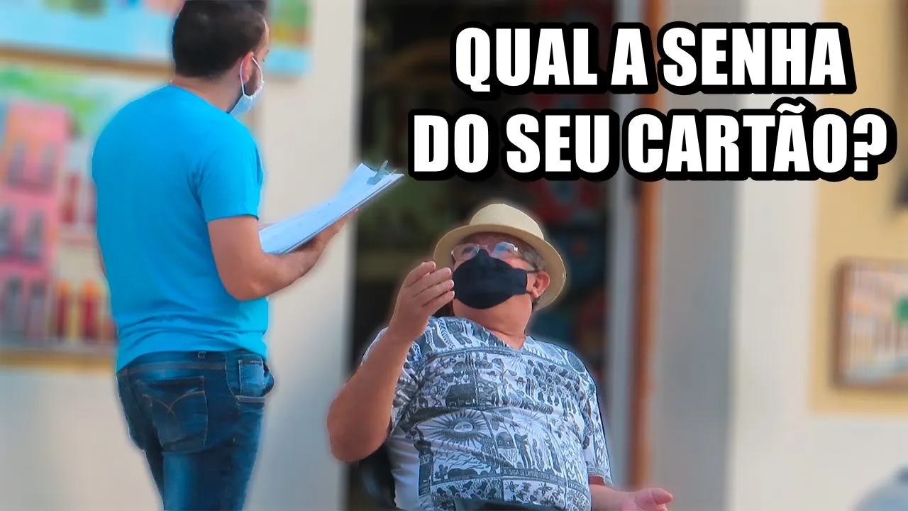 QUAL A SENHA DO SEU CARTÃO DE CREDITO ? : MANDE A SUA #176
