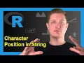 R Find Position of Character in String 3 Examples gregexpr strsplit str - locate