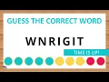 Guess the Correct Word Unscramble in Record Time 7 Letters Agent Quiz