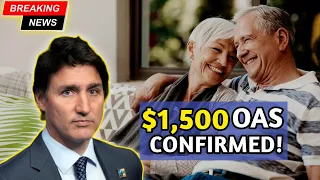 Confirmed news Payment Changed New 1500 increase in OAS For all Seniors Coming Tomorrow