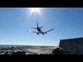 FedEx 767-300 Landing at San Diego from Parking Garage
