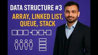 Data Structures Part 3 Linked List Stack Queue Array 2D Array DCIO 2025