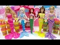 Lagu Princess Clay Mermaid Costume Dress UP Doll DIY, Crafts
