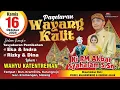 Download Lagu WAYANG KULIT KI R M AKBAR SYAHALAM S.SN // LAKON WAHYU KATENTREMAN // BT PRIGEL DAN GARENG JAJAK