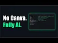 I Replaced Canva With a Claude Code Thumbnail Agent New Skill
