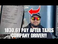 PAYSTUB INCLUDED 1830 61 CHECK HIGH PAYING HAZMAT TRUCK DRIVER JOB