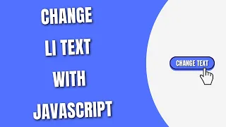 Change li text using JavaScript HowToCodeSchool com