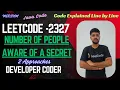 Number of People Aware of a Secret LeetCode 2327 2 Approaches Java Code Developer Coder