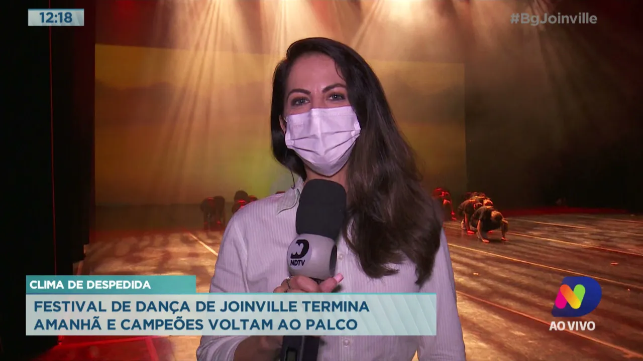 Clima de despedida: Festival de Dança de Joinville termina amanhã e campeões voltam ao palco