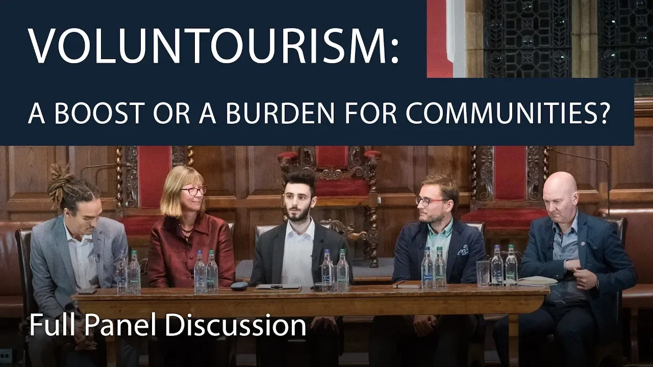 Voluntourism Panel: A Boost or a Burden for Communities? Oxford Union