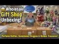 Wholesale Gift Shop Unboxing Perfume Bottles Gemstones Dragons Hidden Treasures