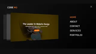 How To Make 3D Navigation Bar Animation Using HTML CSS CSS Effects