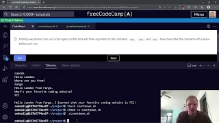Learn Bash Scripting by Building Five Programs FreeCodeCamp