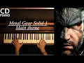 Download Lagu Metal Gear Solid 3 - Main theme - Piano Cover