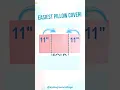 Super Easy Envelope Pillow