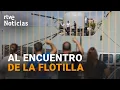 Download Lagu FLOTILLA DE LA LIBERTAD: ZARPA EL BUQUE FUROR que les PROTEGERÁ en la ruta a GAZA | RTVE Noticias