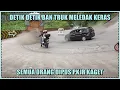 Download Lagu Asli Kaget, Detik Detik Ban Truk Meledak Keras di Sitinjau Lauik